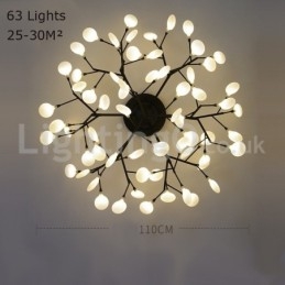 Designer Touch Decorative Firefly Flush Mounted Ceiling Light