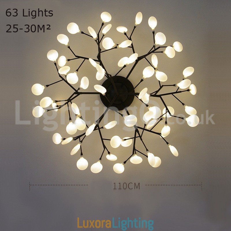 Designer Touch Decorative Firefly Flush Mounted Ceiling Light