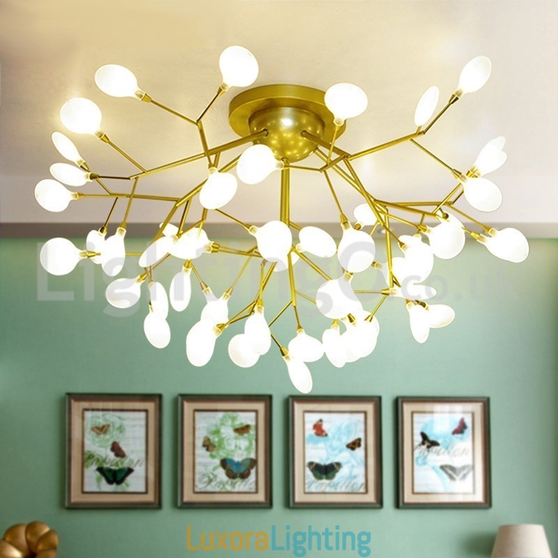 Designer Touch Decorative Firefly Flush Mounted Ceiling Light