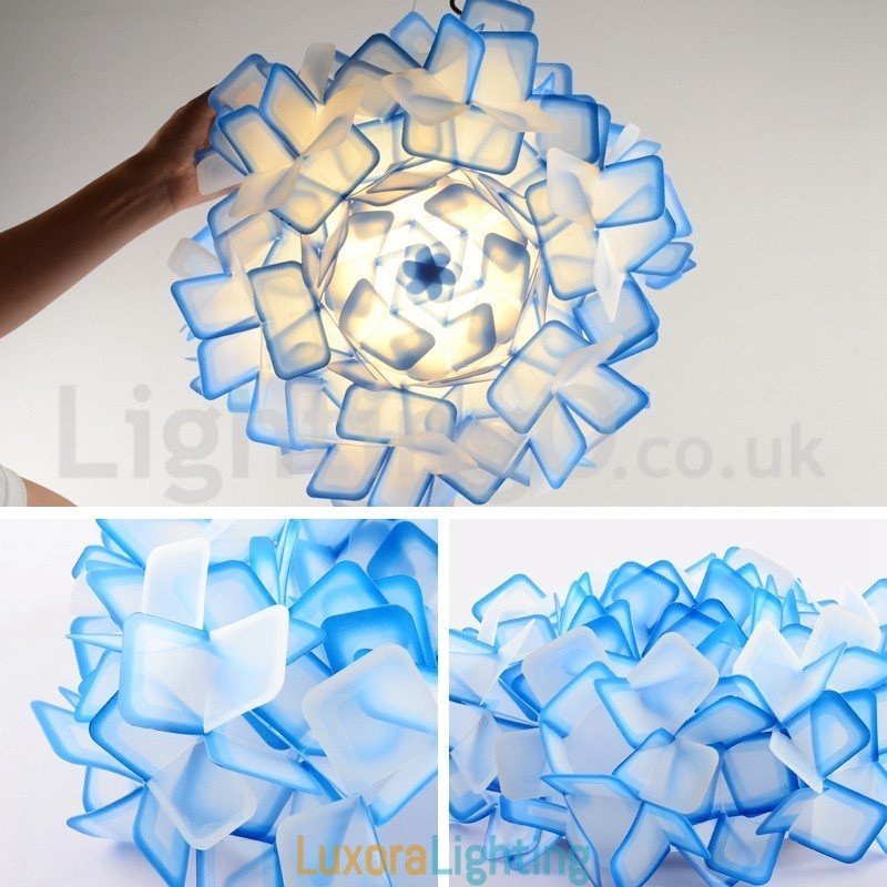 Designer Touch Decorative Modern Light Source Three Color Switching Flush Mount Ceiling Lights