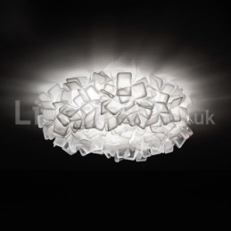 Designer Touch Decorative Modern Light Source Three Color Switching Flush Mount Ceiling Lights