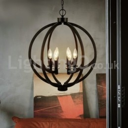 Designer Touch Decorative Retro Ball Pendant Light
