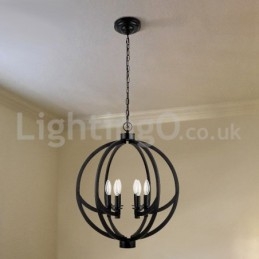 Designer Touch Decorative Retro Ball Pendant Light