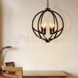 Designer Touch Decorative Retro Ball Pendant Light