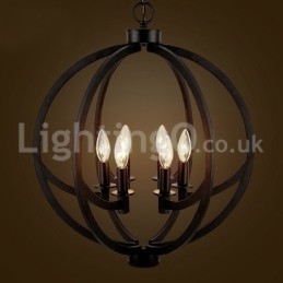 Designer Touch Decorative Retro Ball Pendant Light