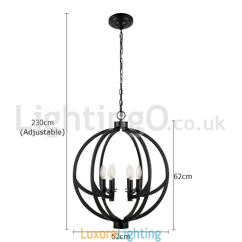 Designer Touch Decorative Retro Ball Pendant Light