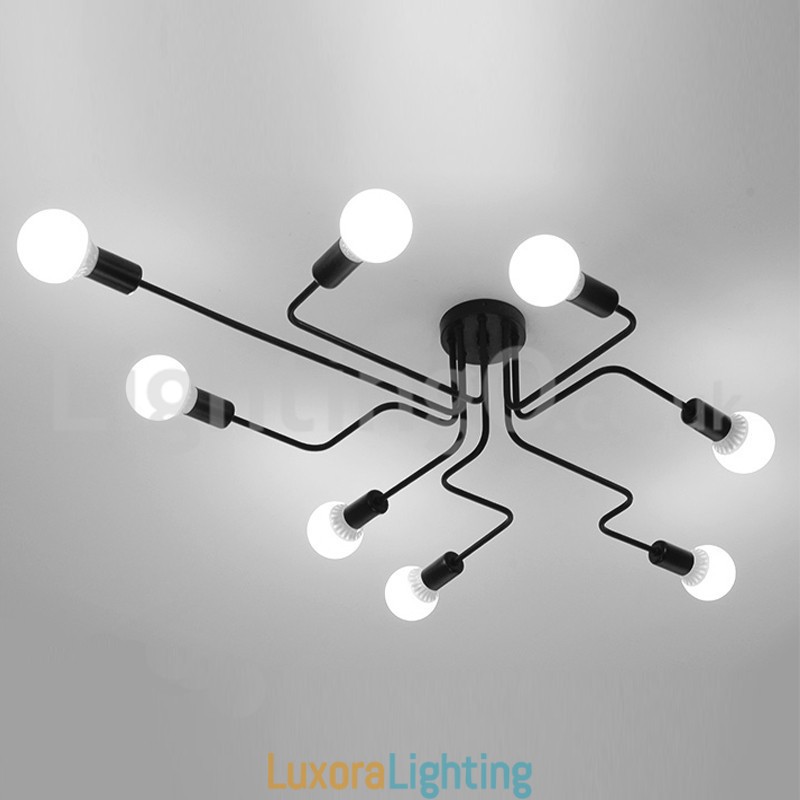 Designer Touch Decorative Countryside Flush Mounted Ceiling Lights