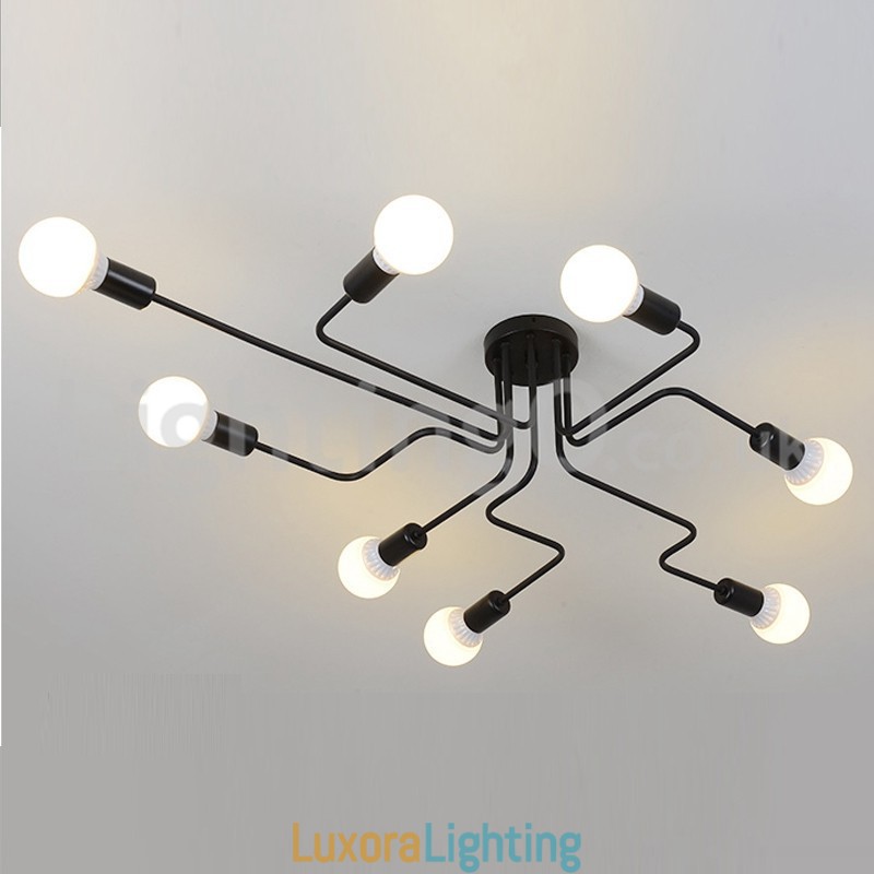 Designer Touch Decorative Countryside Flush Mounted Ceiling Lights