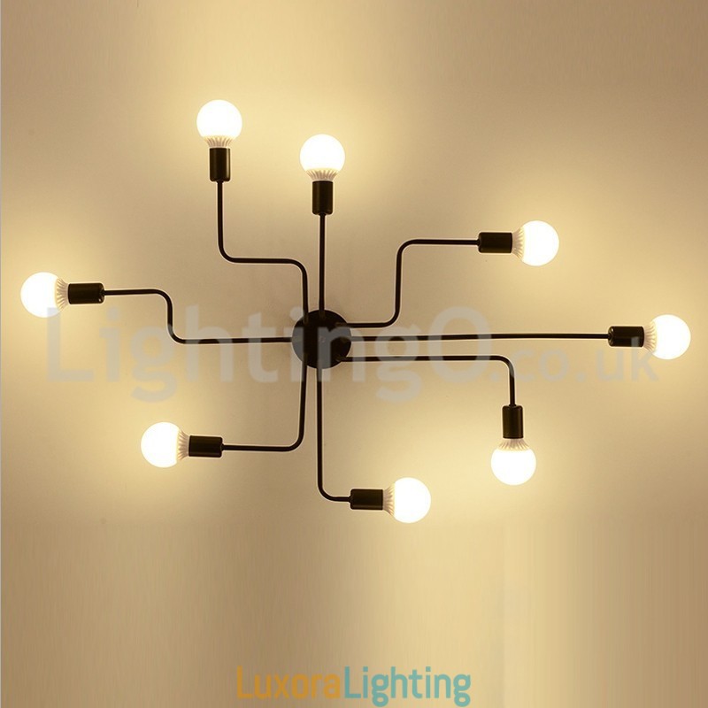 Designer Touch Decorative Countryside Flush Mounted Ceiling Lights