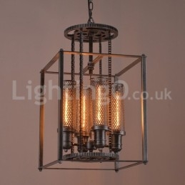 Designer Touch Decorative Retro Iron Gear Pendant Light Cafe