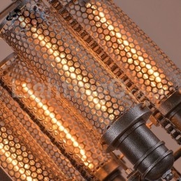 Designer Touch Decorative Retro Iron Gear Pendant Light Cafe