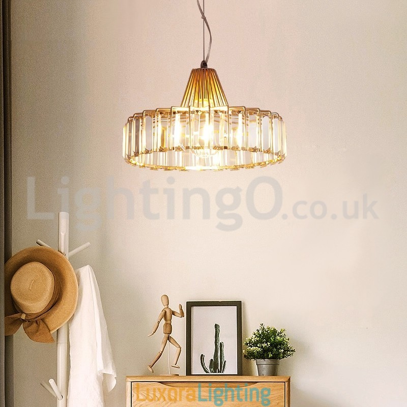 Designer Touch Decorative Nordic Single head Crystal Pendant Light