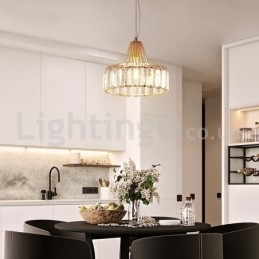 Designer Touch Decorative Nordic Single head Crystal Pendant Light