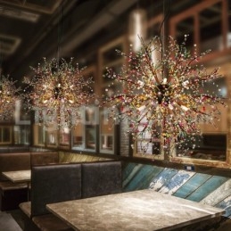 Designer Touch Decorative Nordic Dandelion Chandelier Color Chandelier