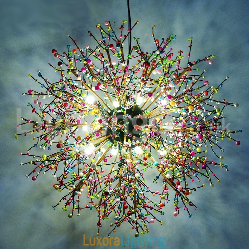 Designer Touch Decorative Nordic Dandelion Chandelier Color Chandelier