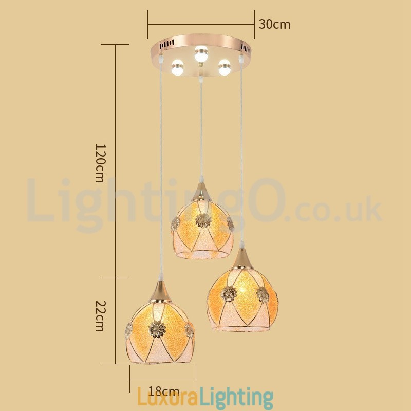 Designer Touch Decorative Cheap 1 Light 3 Lights Modern Pendant Light