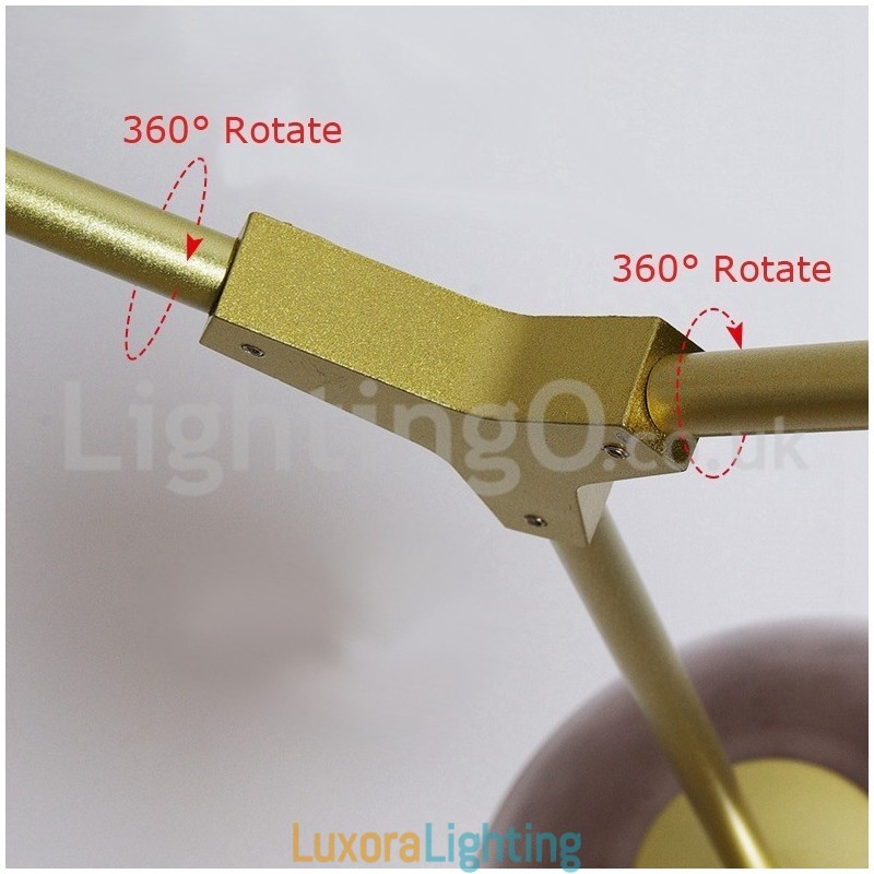 Designer Touch Decorative Nordic Modern Magic Bean Glass Chandelier Molecular Chandelier