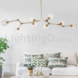 Designer Touch Decorative Nordic Modern Magic Bean Glass Chandelier Molecular Chandelier