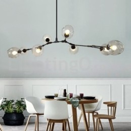Designer Touch Decorative Nordic Modern Magic Bean Glass Chandelier Molecular Chandelier