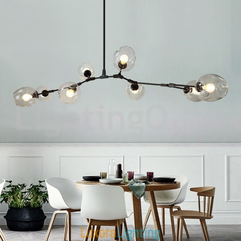 Designer Touch Decorative Nordic Modern Magic Bean Glass Chandelier Molecular Chandelier
