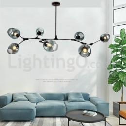 Designer Touch Decorative Nordic Modern Magic Bean Glass Chandelier Molecular Chandelier