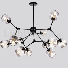Designer Touch Decorative Nordic Postmodern Molecular Magic Bean Chandelier Cafe