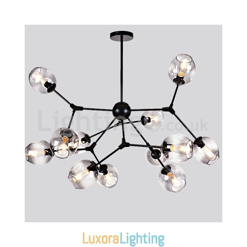 Designer Touch Decorative Nordic Postmodern Molecular Magic Bean Chandelier Cafe