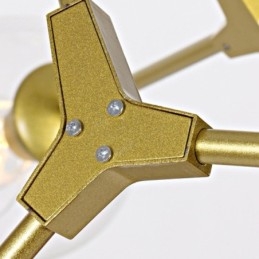 Designer Touch Decorative Nordic Postmodern Molecular Magic Bean Chandelier Cafe