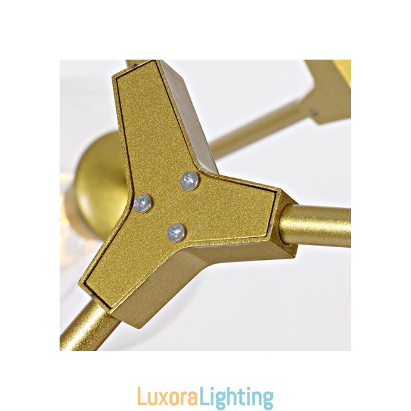 Designer Touch Decorative Nordic Postmodern Molecular Magic Bean Chandelier Cafe