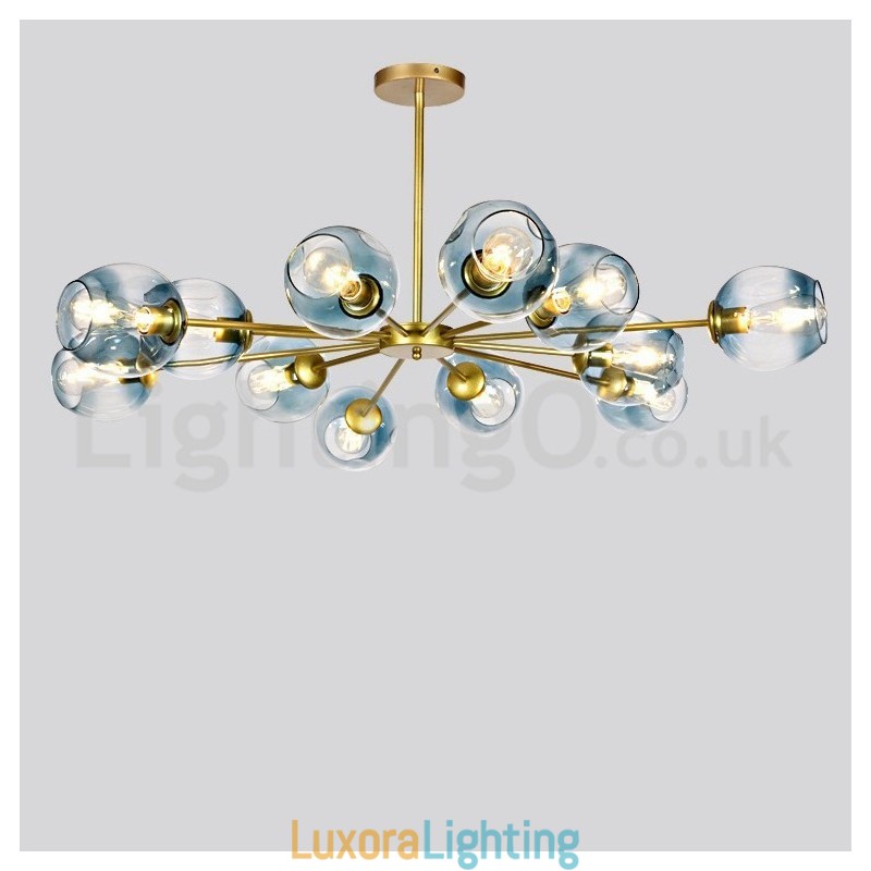Designer Touch Decorative Nordic Postmodern Molecular Chandelier Magic Bean Chandelier Cafe