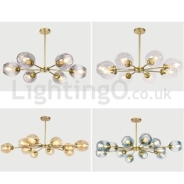 Designer Touch Decorative Nordic Postmodern Molecular Chandelier Magic Bean Chandelier Cafe