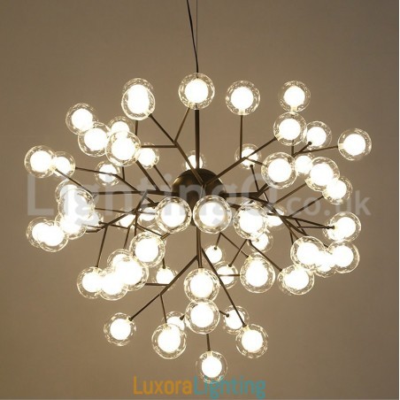 Designer Touch Decorative Nordic Postmodern Molecular Bubble Chandelier Glass Chandelier