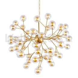 Designer Touch Decorative Nordic Postmodern Molecular Bubble Chandelier Glass Chandelier