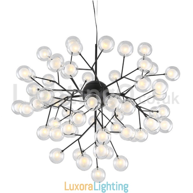 Designer Touch Decorative Nordic Postmodern Molecular Bubble Chandelier Glass Chandelier