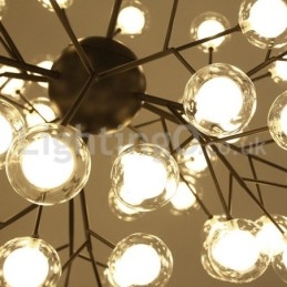 Designer Touch Decorative Nordic Postmodern Molecular Bubble Chandelier Glass Chandelier