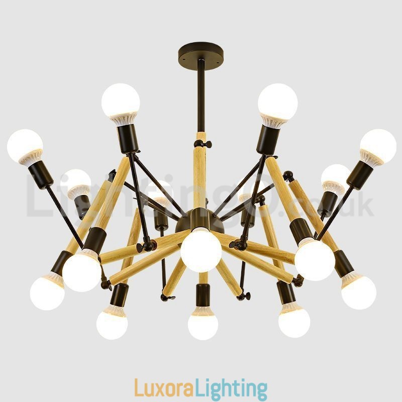 Designer Touch Decorative Postmodern Spider Chandelier Clothing Shop Shop