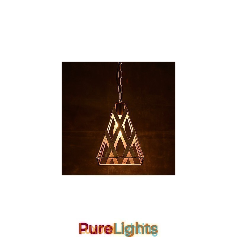 Designer Touch Decorative Retro Iron Lamp Modern Minimalist Industrial Style Chandelier