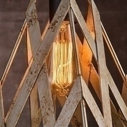 Designer Touch Decorative Retro Iron Lamp Modern Minimalist Industrial Style Chandelier