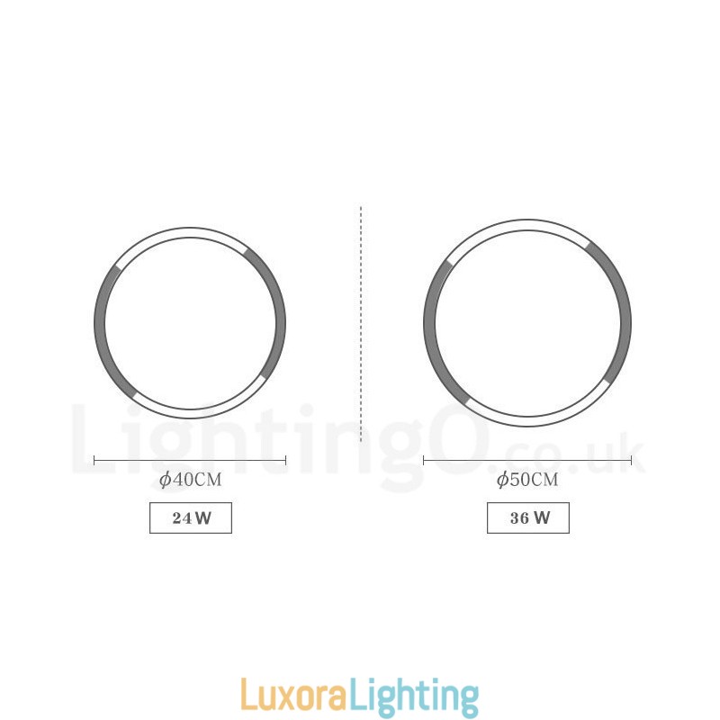 Designer Touch Decorative Ultra thin Multi Colour Round Wood Ceiling Lamp Solid Wood Acrylic Shade Ceiling Lamp Nordic Style