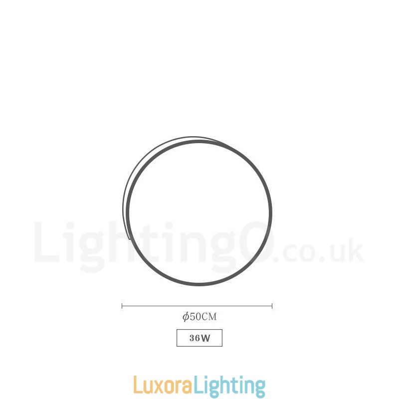 Designer Touch Decorative Dimmable Multi Colours Round Wood Ceiling Light with Acrylic Shade Ceiling Lamp Nordic Style