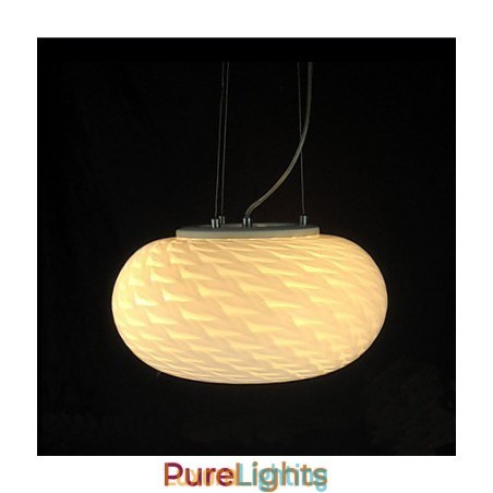 Designer Touch Decorative Modern Minimalist Carved milky White Chandelier lamp