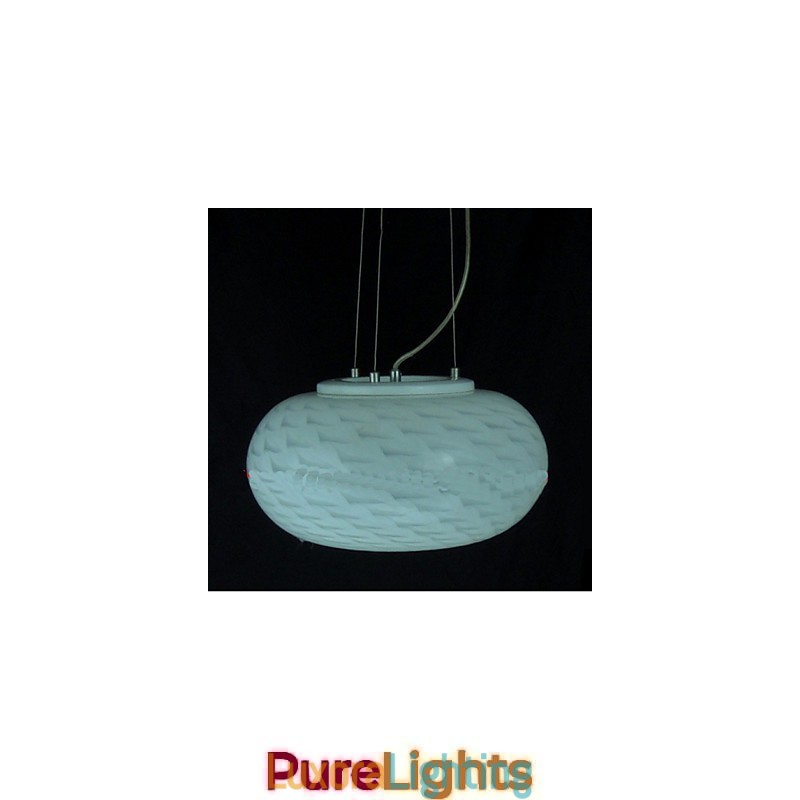 Designer Touch Decorative Modern Minimalist Carved milky White Chandelier lamp