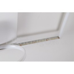 Designer Touch Decorative Dimmable White Square Wood Ceiling Light Ultrathin Ceiling Lamp Also Can Be Used As Wall Light