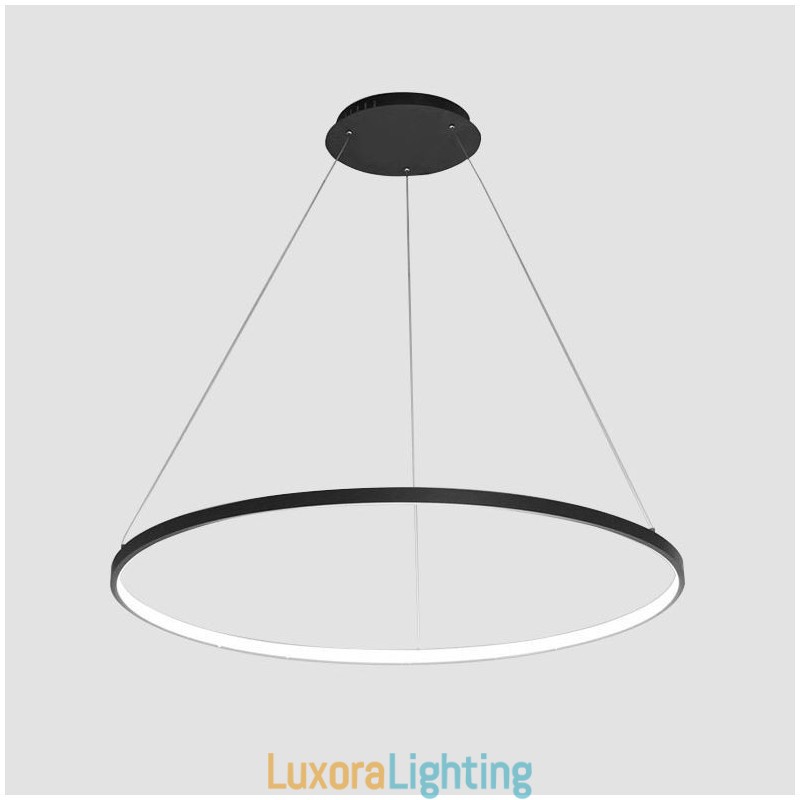 Designer Touch Decorative Dimmable 63W 100CM Diameter Pendant Light Modern Design Ring