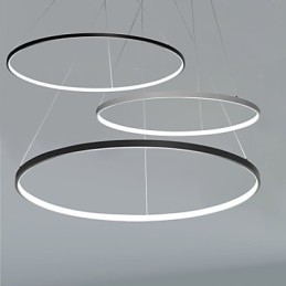 Designer Touch Decorative Dimmable 63W 100CM Diameter Pendant Light Modern Design Ring