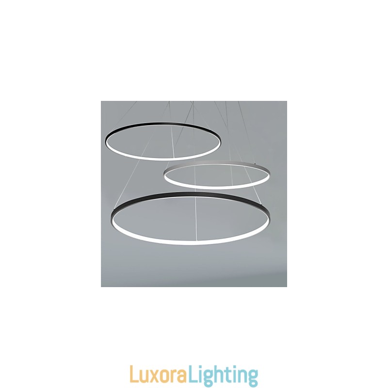 Designer Touch Decorative Dimmable 63W 100CM Diameter Pendant Light Modern Design Ring