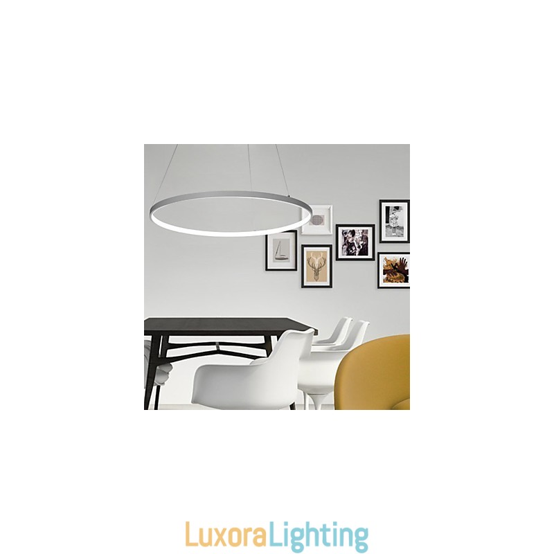 Designer Touch Decorative Dimmable 63W 100CM Diameter Pendant Light Modern Design Ring