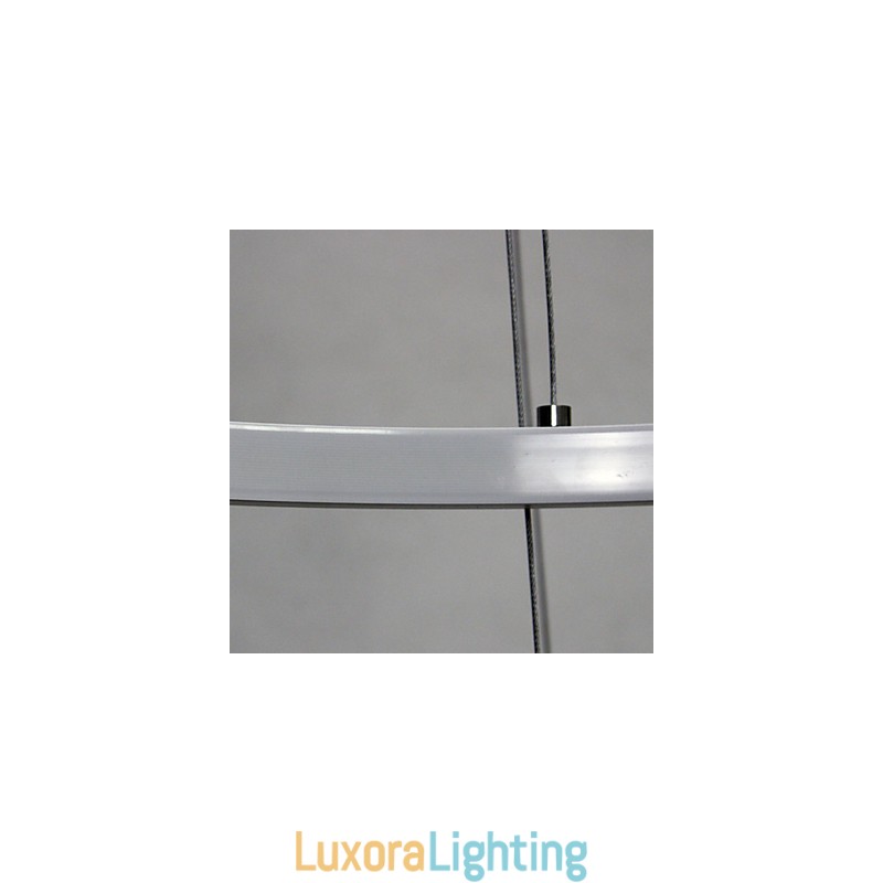 Designer Touch Decorative Dimmable 63W 100CM Diameter Pendant Light Modern Design Ring