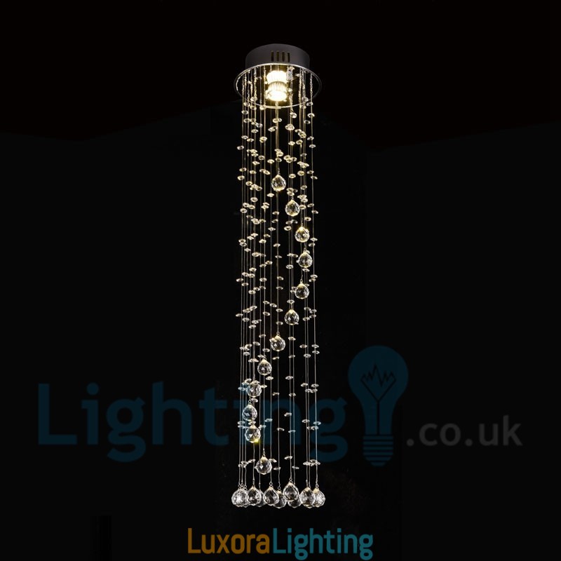 Designer Touch Decorative 1 Light Cheap Modern K9 Crystal Round Flush Mount Ceiling Light