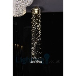 Designer Touch Decorative 1 Light Cheap Modern K9 Crystal Round Flush Mount Ceiling Light